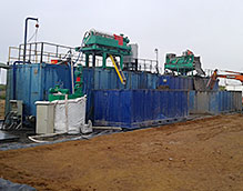 中石化內(nèi)蒙烏審旗水基廢漿處理系統(tǒng)項目